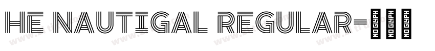 he Nautigal Regular字体转换